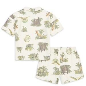 Jurassic World Toddler Boys’ Resort Shirt and Shorts